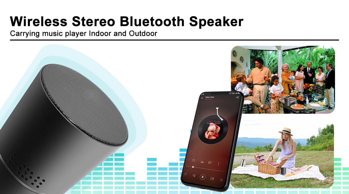 Altavoz bluetooth con camara