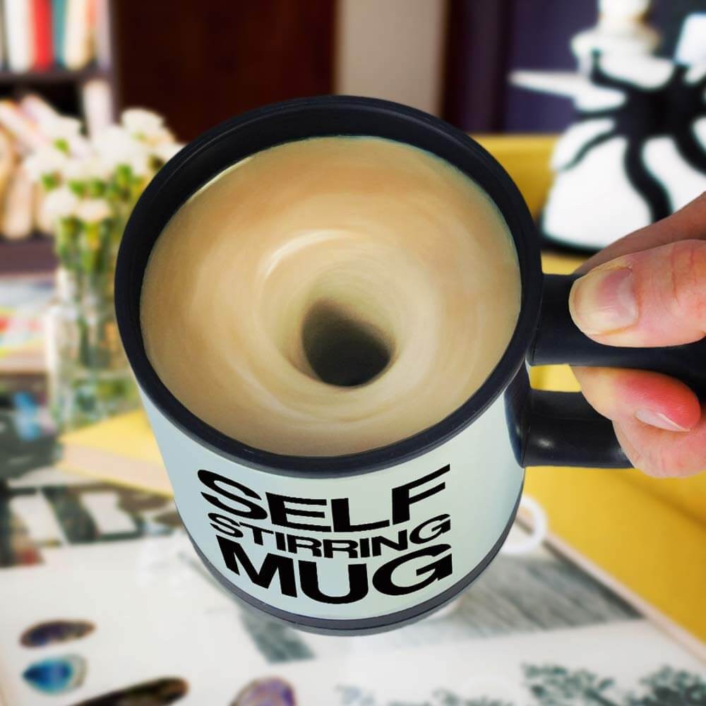 taza auto-mezcla de la taza magnética automática para el café