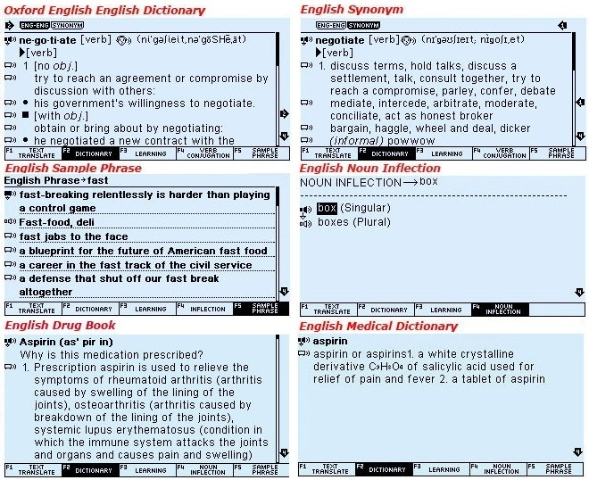 diccionario de idiomas