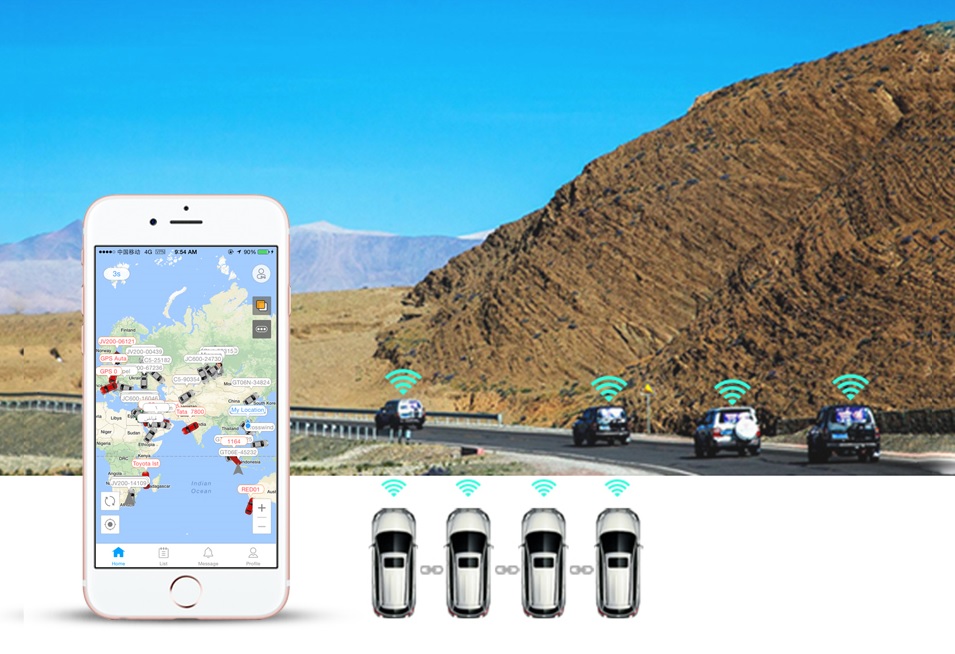 localizador gps gestion de flotas