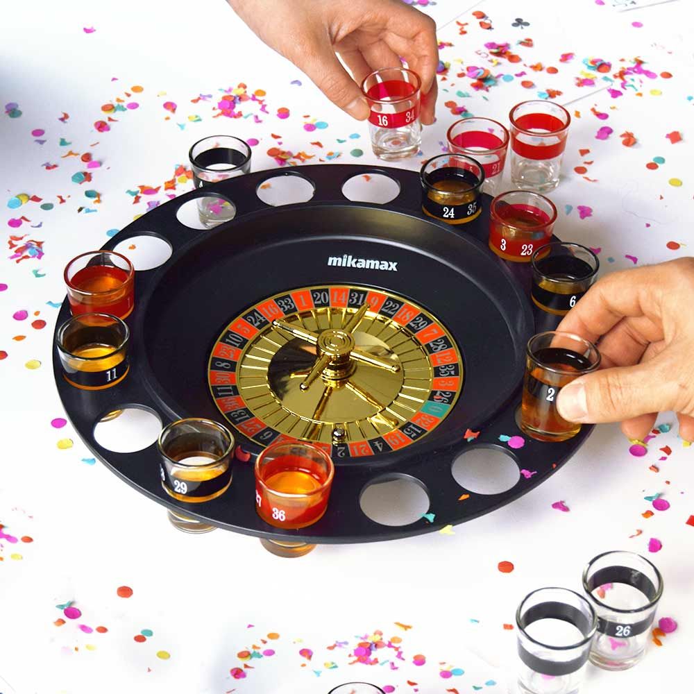 Juego de beber ruleta - chupitos de vodka