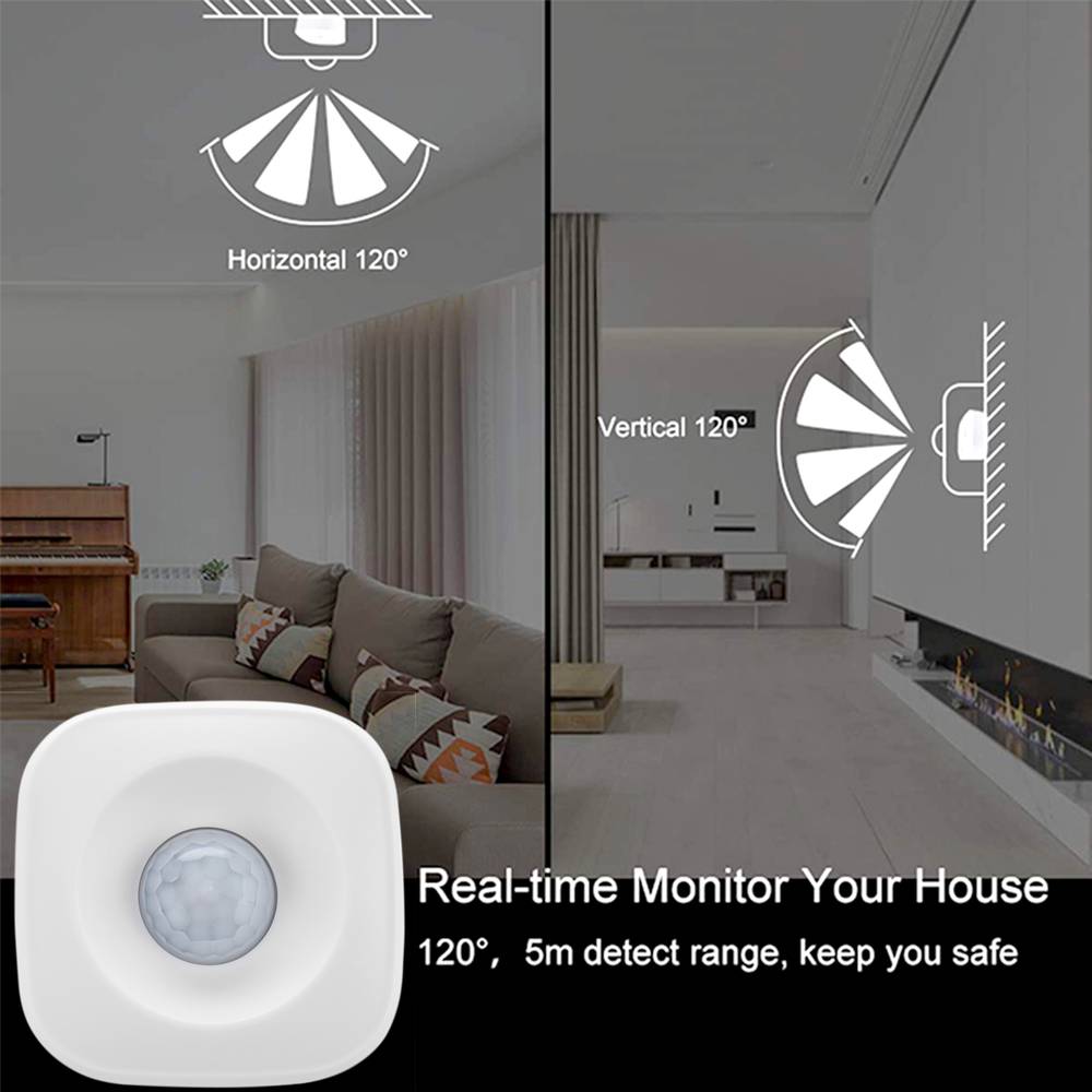 wifi detector de movimiento alarma sensor pir