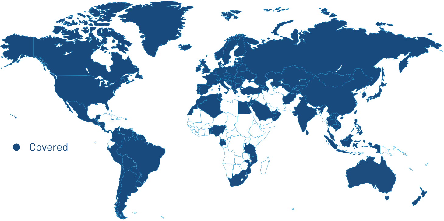 cobertura de países langie ultra sim